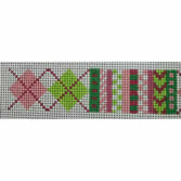 Pink and Green Geometric Belt
