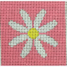 Daisy on Pink 2.25 x 2.25 insert