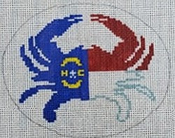 North Carolina State Flag Crab