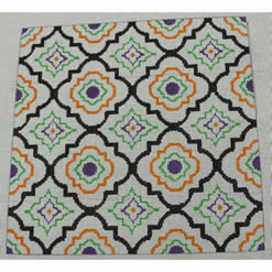 Halloween Tiles Pillow