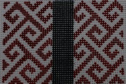 Wallet Insert - Red and Navy