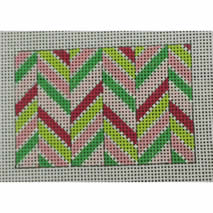 Wallet Insert - Chevron Multi Pinks and Greens