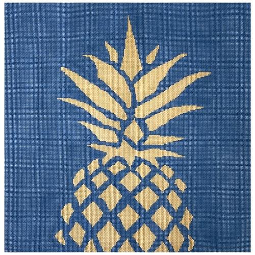 Pineapple Stencil/Navy