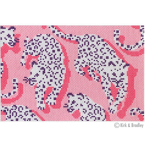 Leopard Clutch - Pink