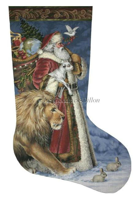 Santa Peace - Stocking