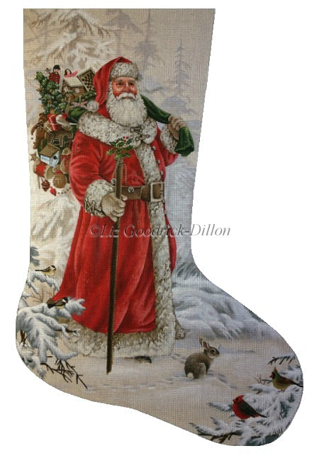 Wilderness Santa - Stocking (13m)