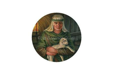 Shepherd w/Lamb ornament