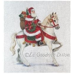 Santa On Horse