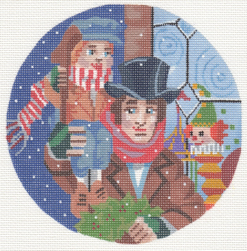Tiny Tim and Bob Cratchit