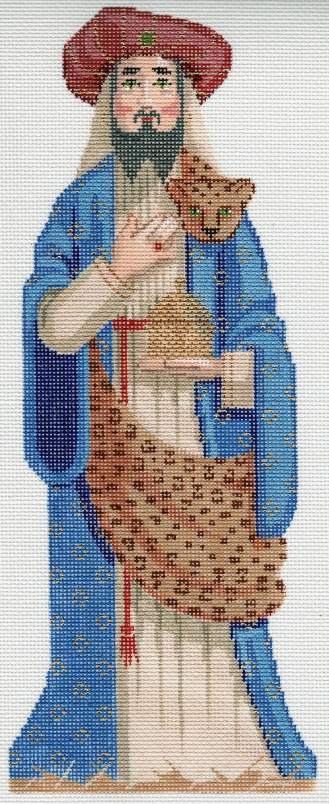 Holy Family Wiseman in Blue