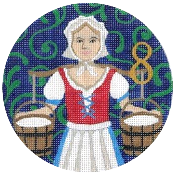 Julie Thompson · 12 Days of Christmas · 8 Maids