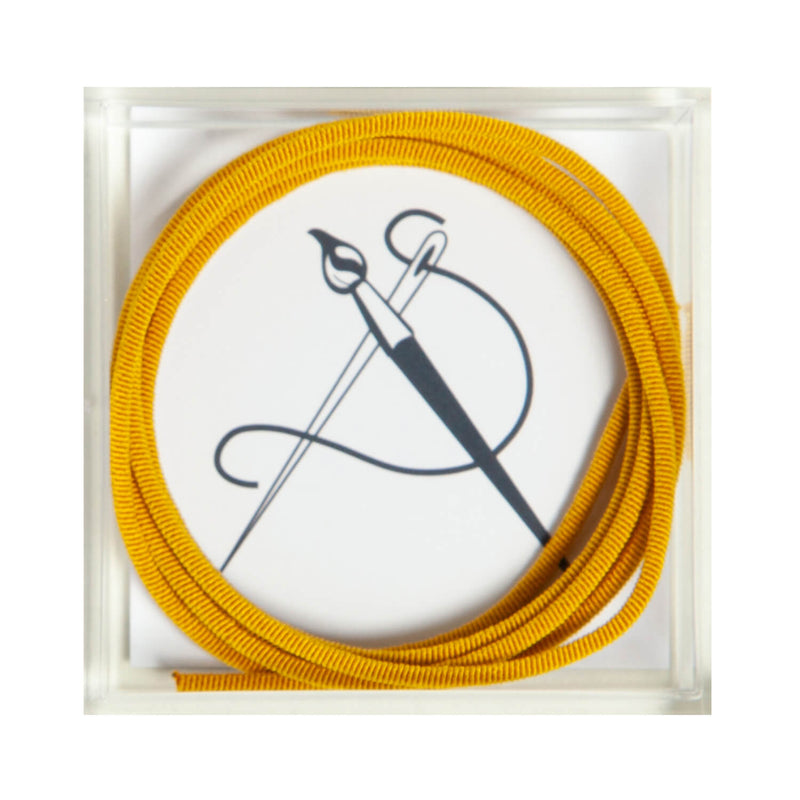 Silk Wrapped Purl · Size 4 · with Matching Couching Thread