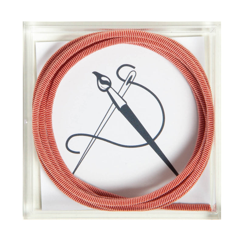 Silk Wrapped Purl · Size 4 · with Matching Couching Thread