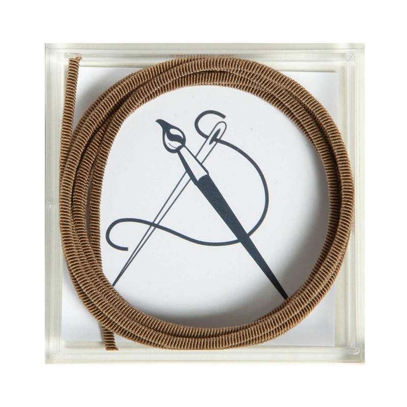 Silk Wrapped Purl · Size 4 · with Matching Couching Thread