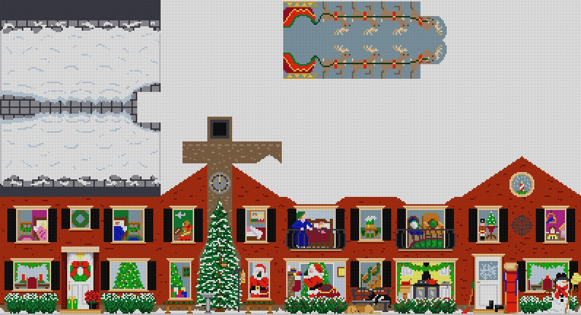 3D Christmas House