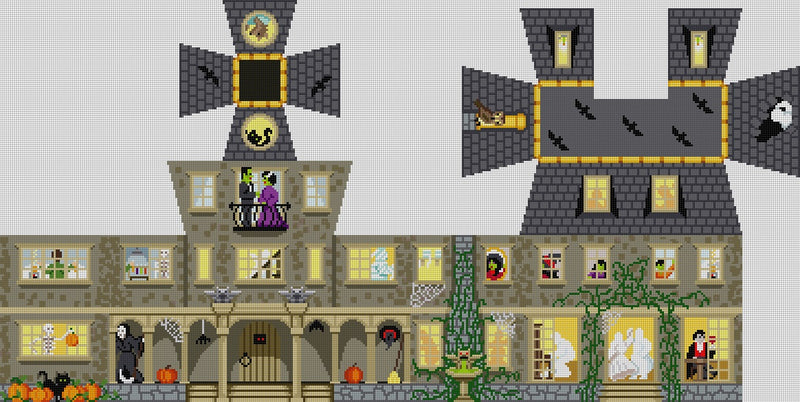 3D Halloween House