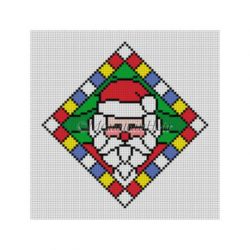 Stained Glass, Santa