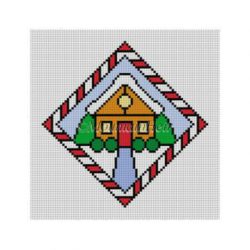Stained Glass, Gingerbread House