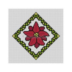 Stained Glass, Poinsettia