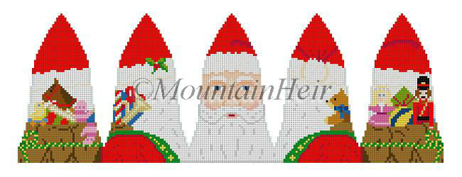 Santa Claus - 3D Bell