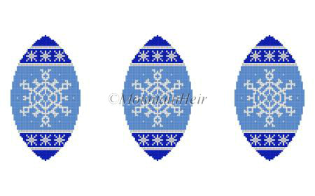 Triad 3-D Snowflakes