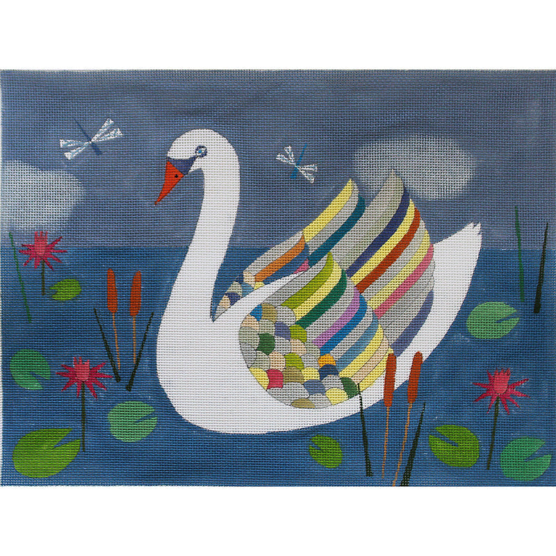 Melanie Mikecz · Colorful Swan