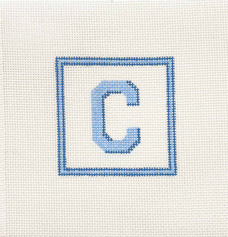 4" Square Alphabet · Letter C