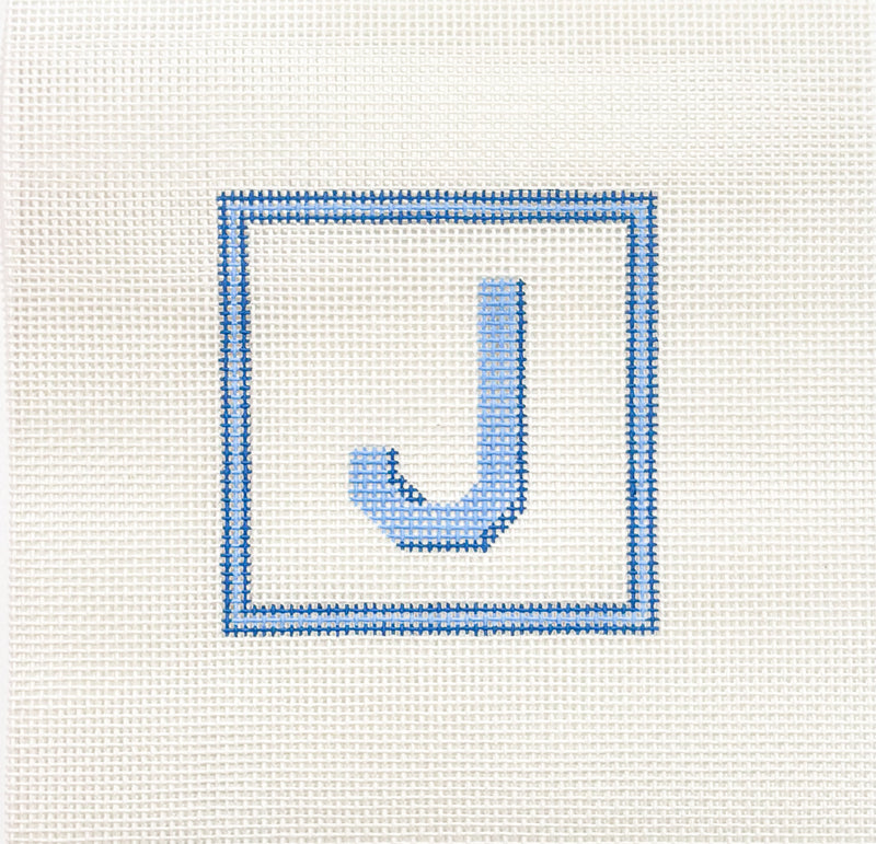 4" Square Alphabet · Letter J