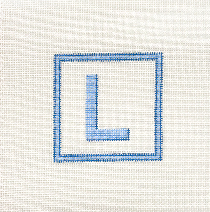 4" Square Alphabet · Letter L