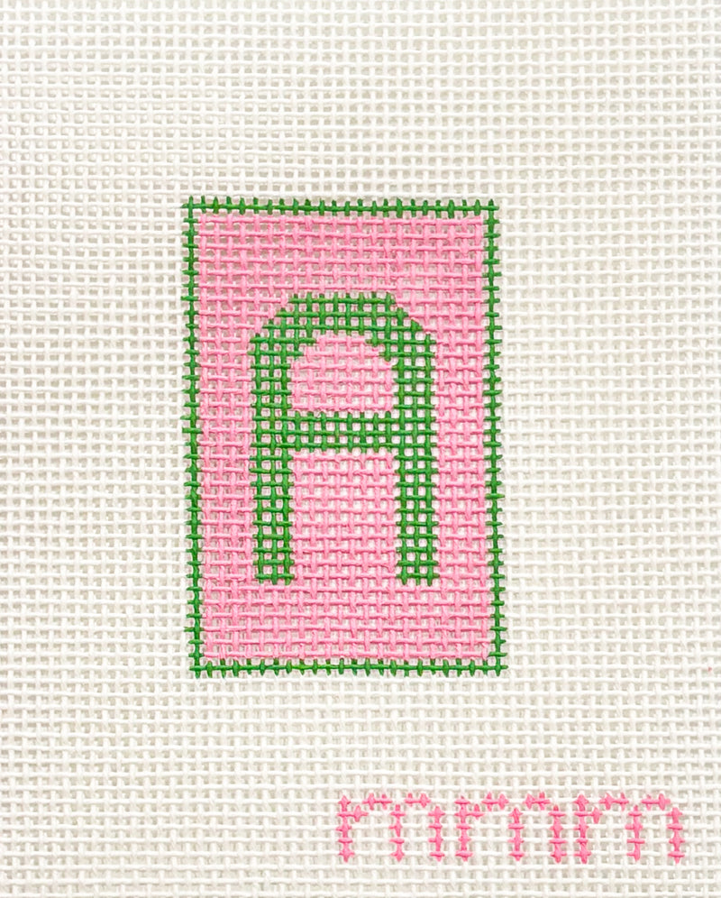Alphabet Luggage Tag · Letter A