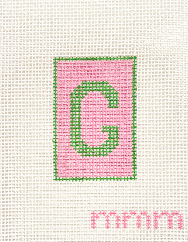 Alphabet Luggage Tag · Letter G