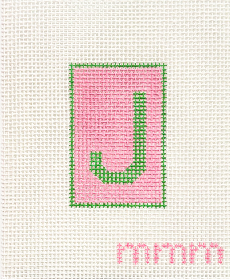 Alphabet Luggage Tag · Letter J