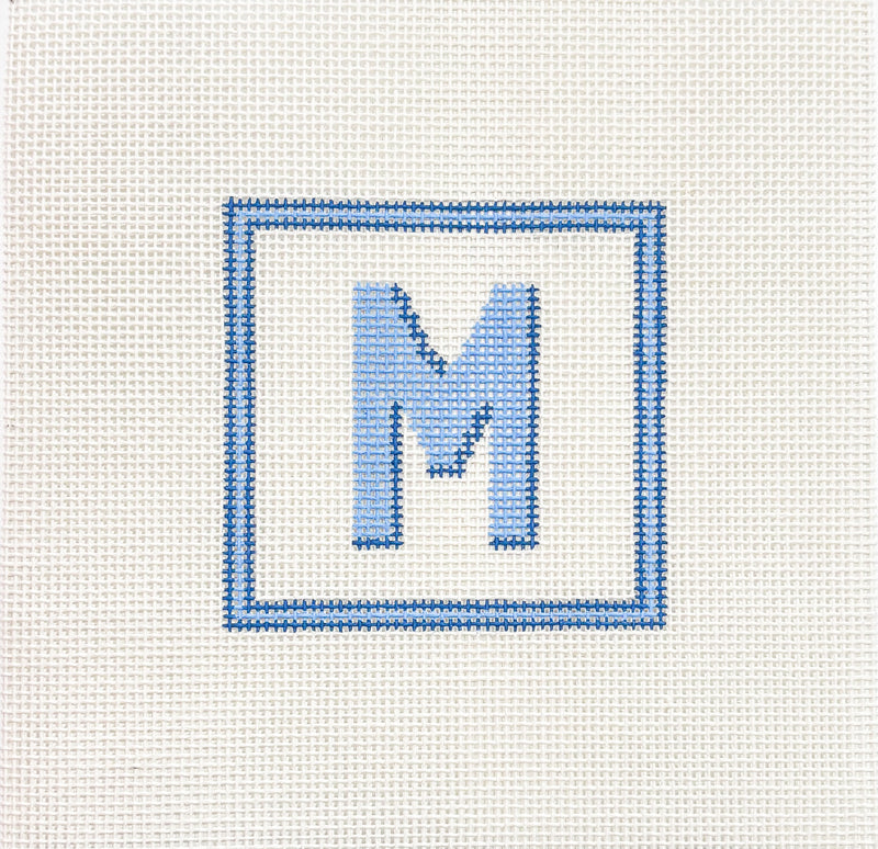 4" Square Alphabet · Letter M