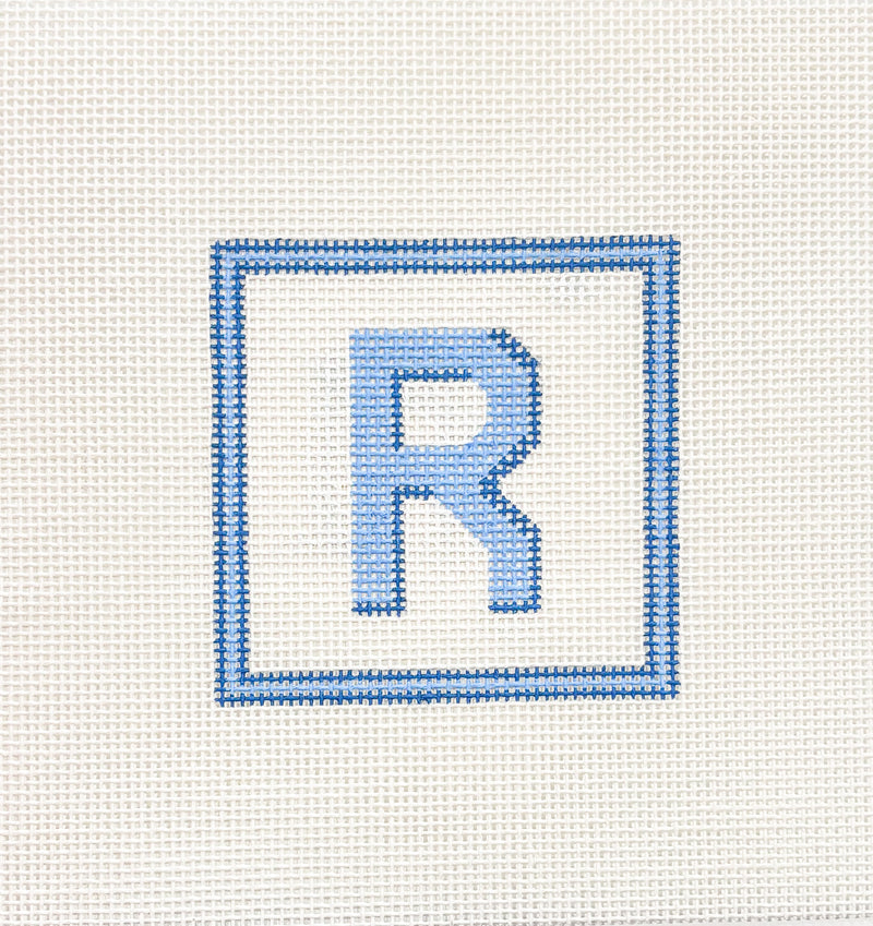 4" Square Alphabet · Letter R
