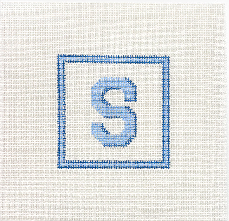 4" Square Alphabet · Letter S