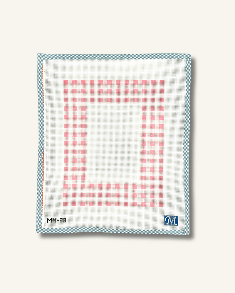 Gingham Frame · Pink