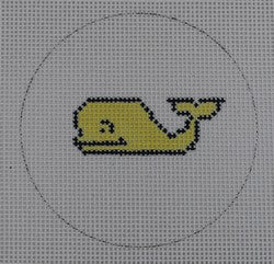 Yellow Whale Mini Round