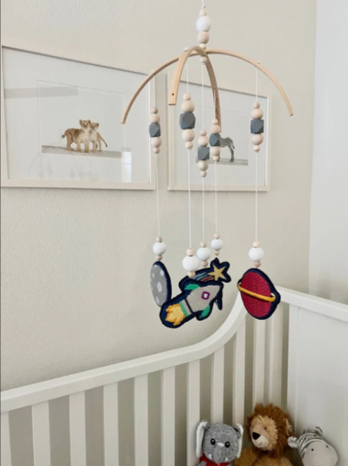 Mobile - Busy Bee w/ yellow hardware