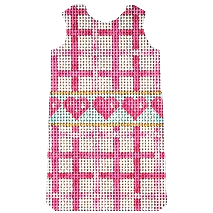 Hearts/Lattice Mini Shift