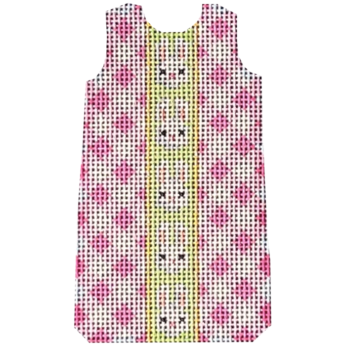 Bunnies/Gingham Mini Shift