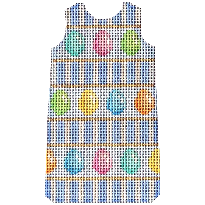 Seersucker/Eggs Mini Shift