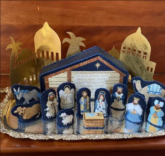 Stitch Guide - King/Wise Man 1 · Nativity Set by Susan Roberts