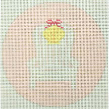 Adirondack Chair with Shell on Pink