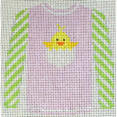 sweater - chick in egg on lavender
