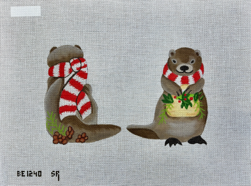 Otter with Scarf 2-Sided