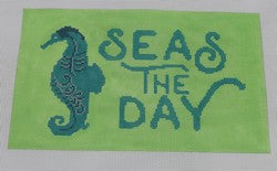 Seas the Day on green