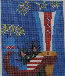 4th of July Cat (18m)