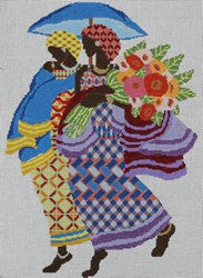 Woman w Flowers (13m)