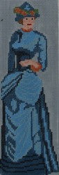 Victorian Lady in Blue (front)