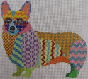 Colorful Corgi (13m)